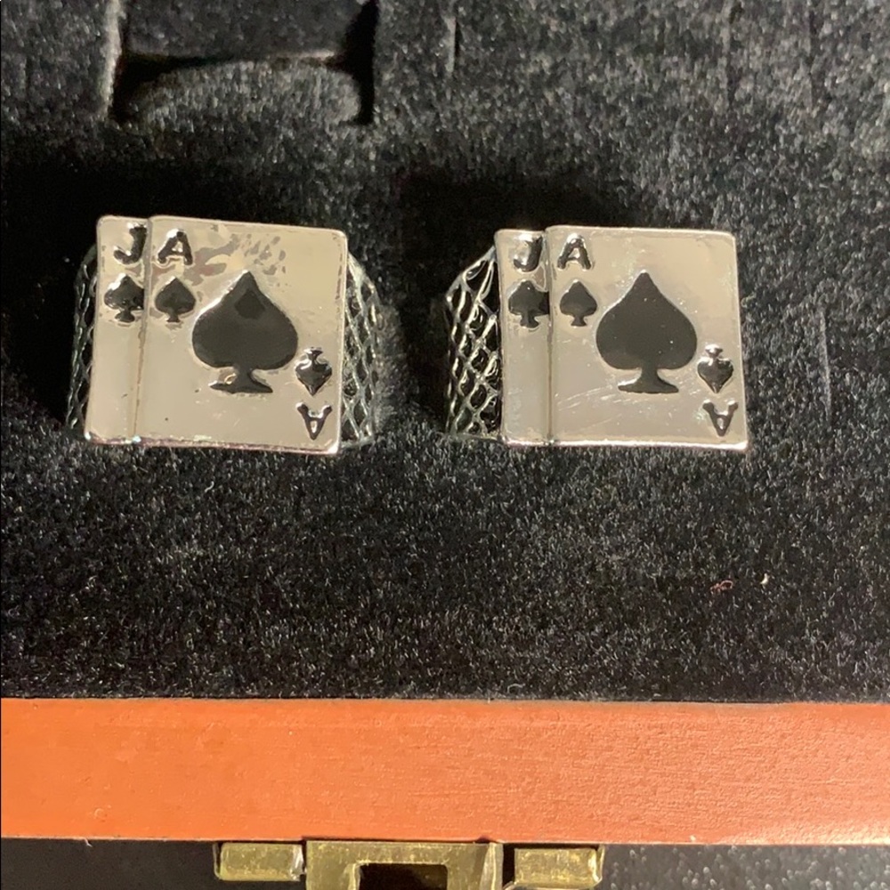 Playing card rings